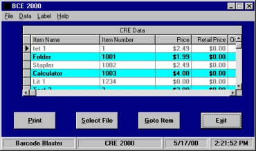 Barcoding Software