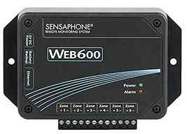 Web600 for monitoring ultra low freezer temperatures