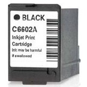 Black ink cartridge C6602A