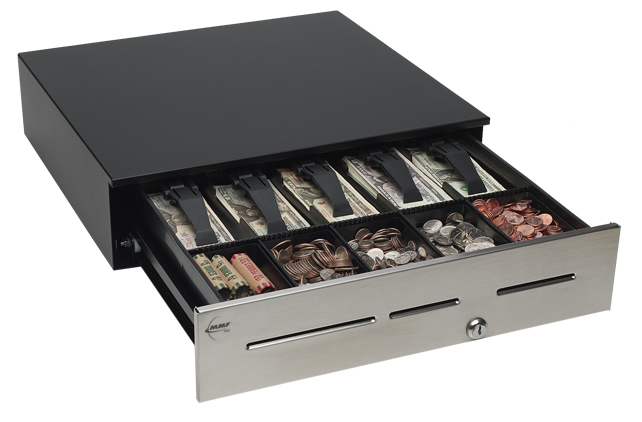 MMF black cash drawer