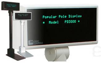 Logic Controls Pole Displays