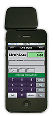 Unimag II on iPhone