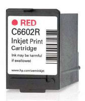 Red ink cartridge C6602R