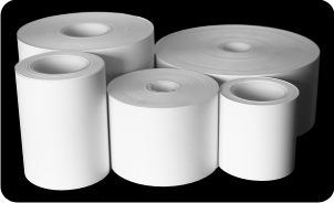 Receipt printer paper rolls